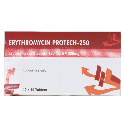 Эритромицин протек 250мг №10 шахмал Их Төгөл