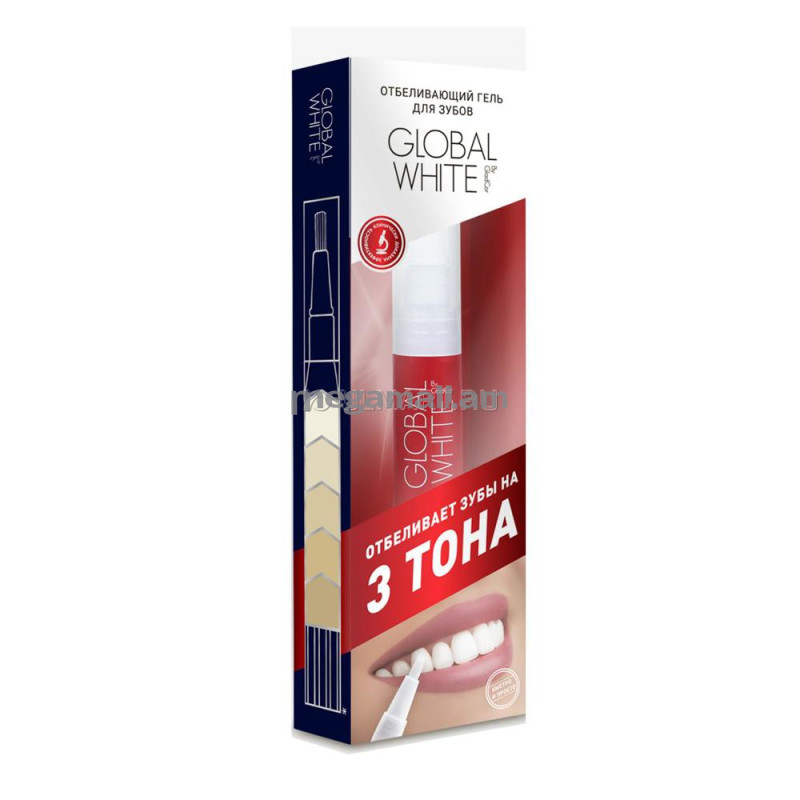 Global White Шүд цайруулах харандаа №1 /Whitening stick/